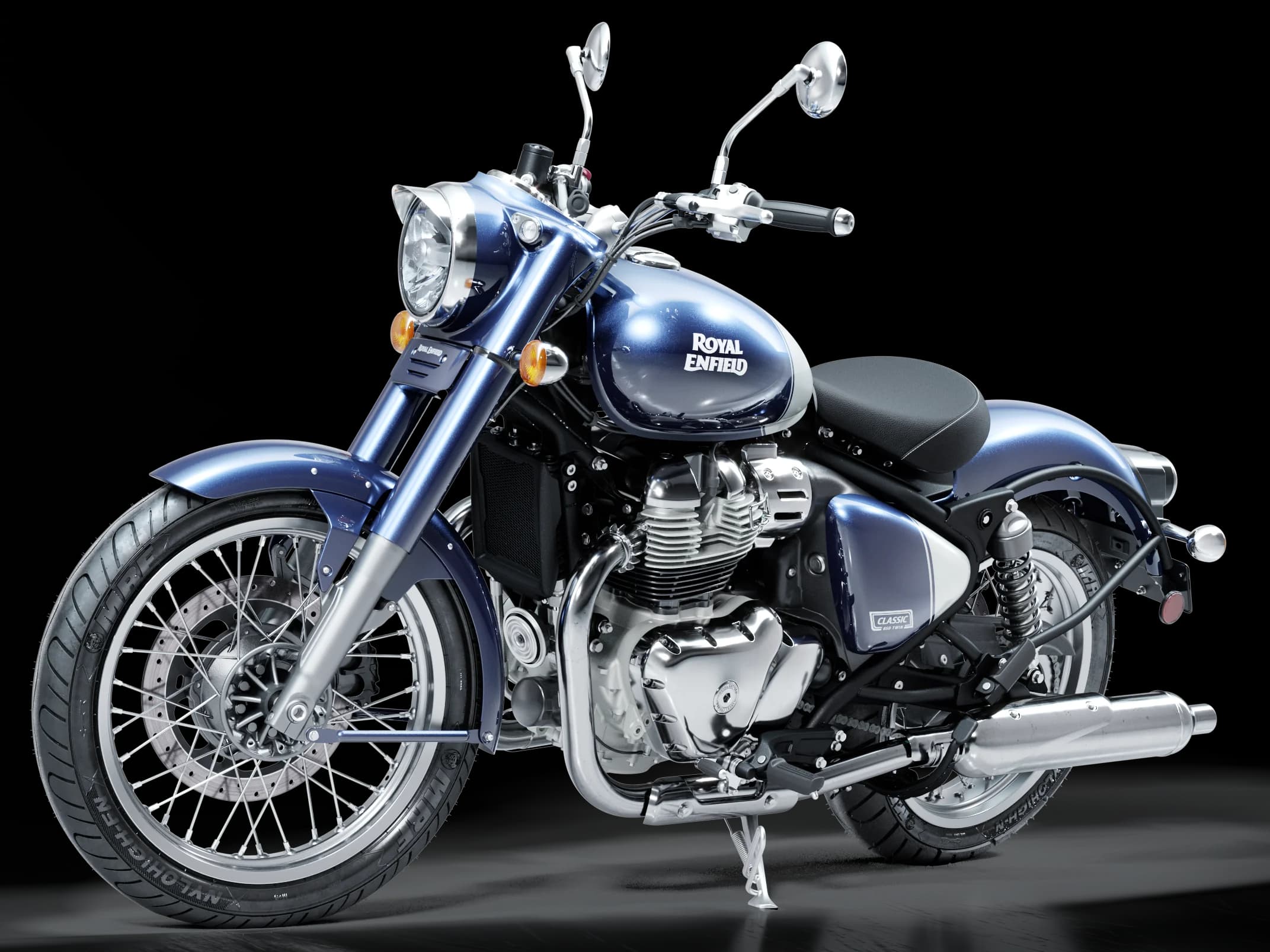 Royal Enfield CLASSIC 650 648cc bicylindre — classique — photo 3