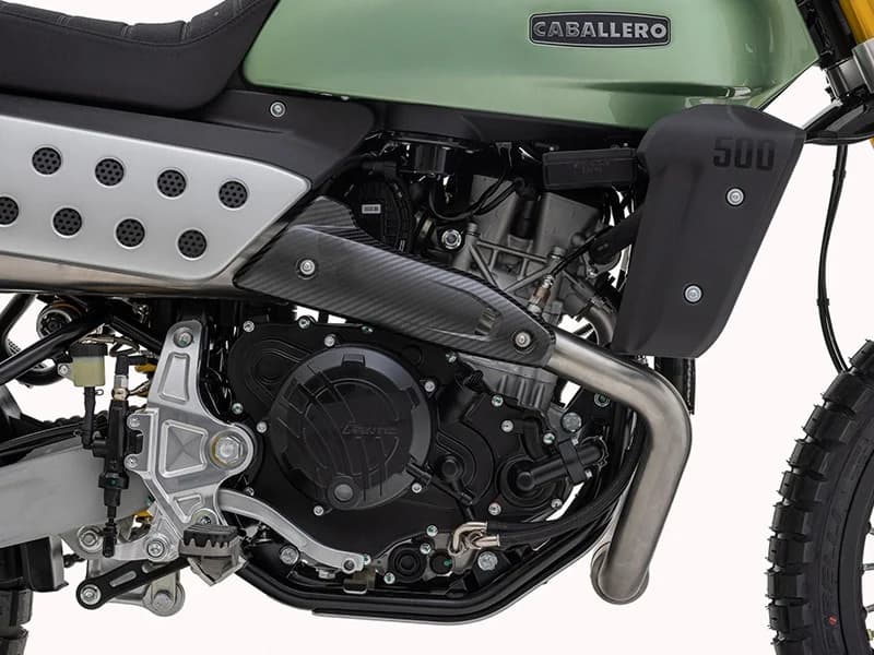 Fantic CABALLERO 500 Rally 460cc monocylindre — Scrambler — photo 6